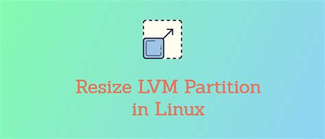 lvm resize